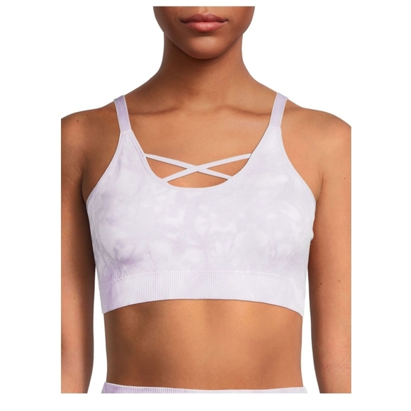 NWT CHLOE TING WOMEN'S PRINTED  SEAMLESS CAMI BRA - Picture 1 of 7